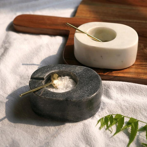 Buy Bowl - Marble Spice Bowls - Set of 2 by Muun Home on IKIRU online store