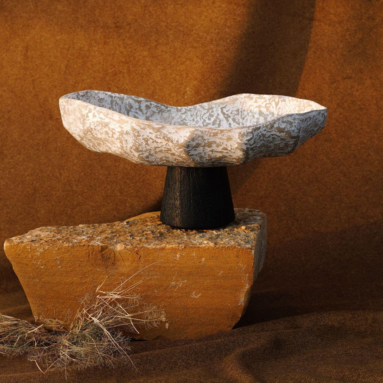 Buy Bowl Selective Edition - Harappa Paper Mache & Wood Bowl by Anantaya on IKIRU online store