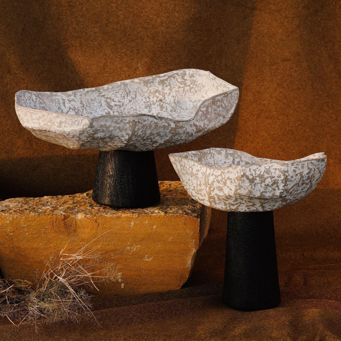 Buy Bowl Selective Edition - Harappa Paper Mache & Wood Bowl by Anantaya on IKIRU online store