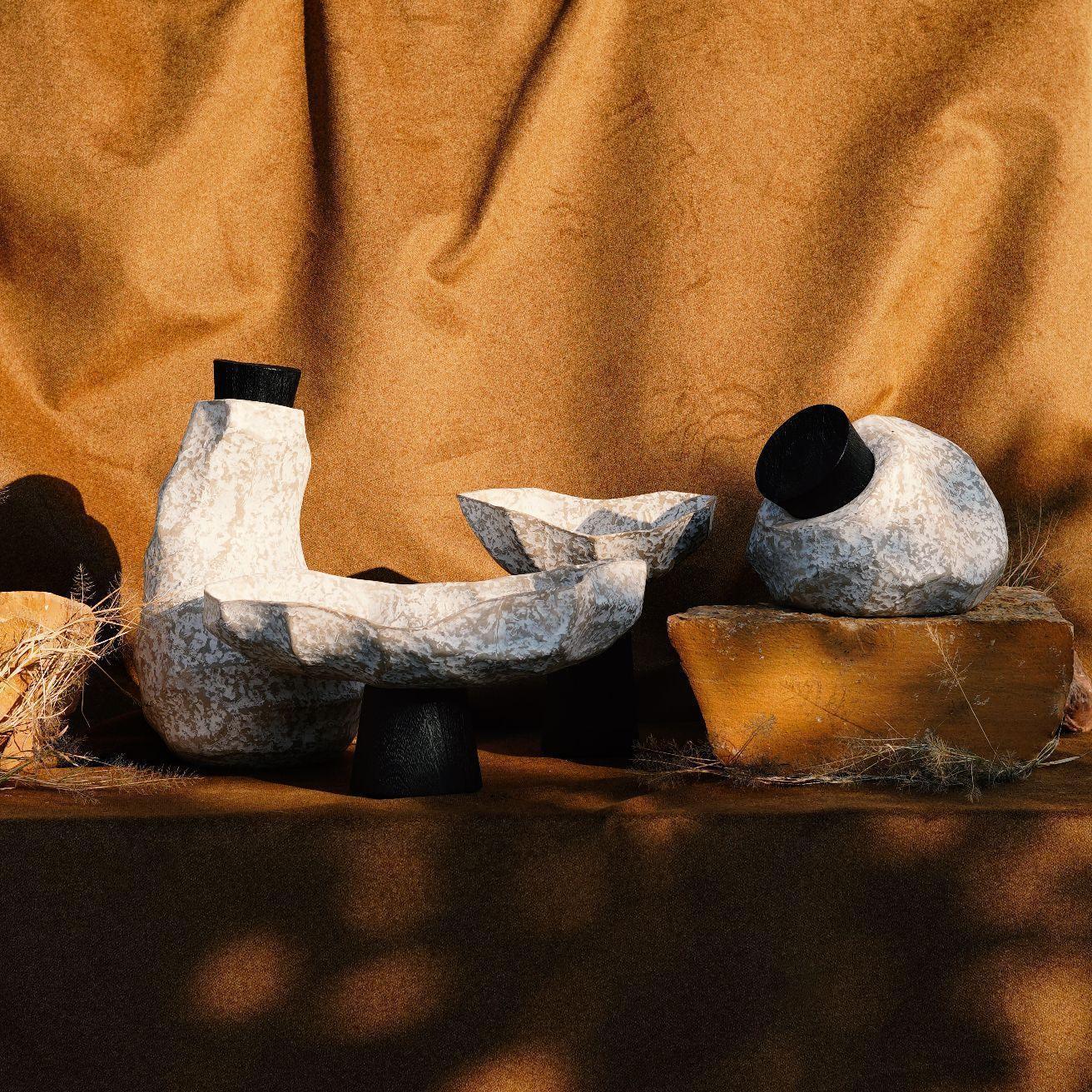 Buy Bowl Selective Edition - Harappa Paper Mache & Wood Bowl by Anantaya on IKIRU online store