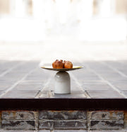 Buy Bowl Selective Edition - Morbi Marble & Brass Fruit Bowl by AKFD on IKIRU online store