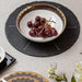 Buy Bowl - Stylish Round White & Gold Bowl For Serving & Table Decoration Bone China by Home4U on IKIRU online store