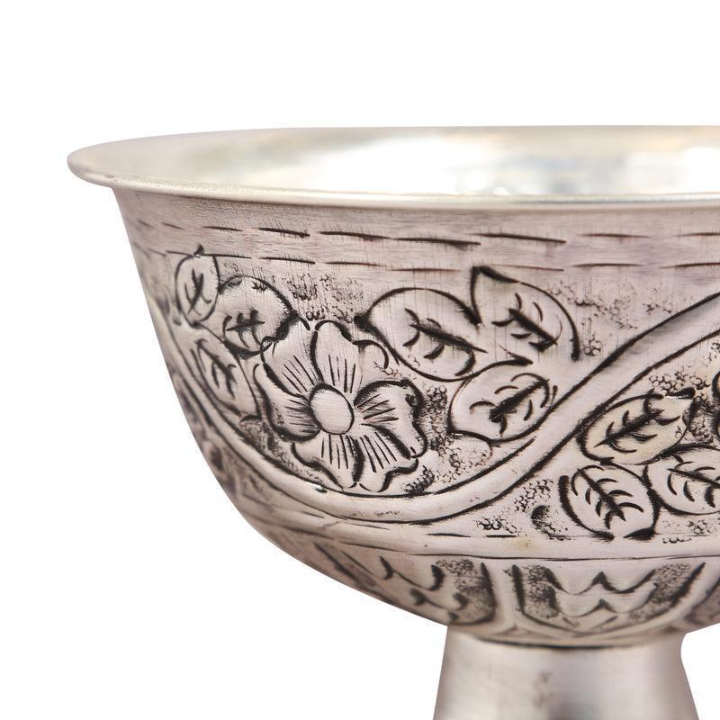 Buy Bowls & Katori - Silver Decorative Bowl For Home & Table Decoration | Gifting Decor Piece by Manor House on IKIRU online store