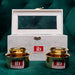 Buy - Brass Coffee Davara Tumbler In Gift Box by Indian Bartan on IKIRU online store