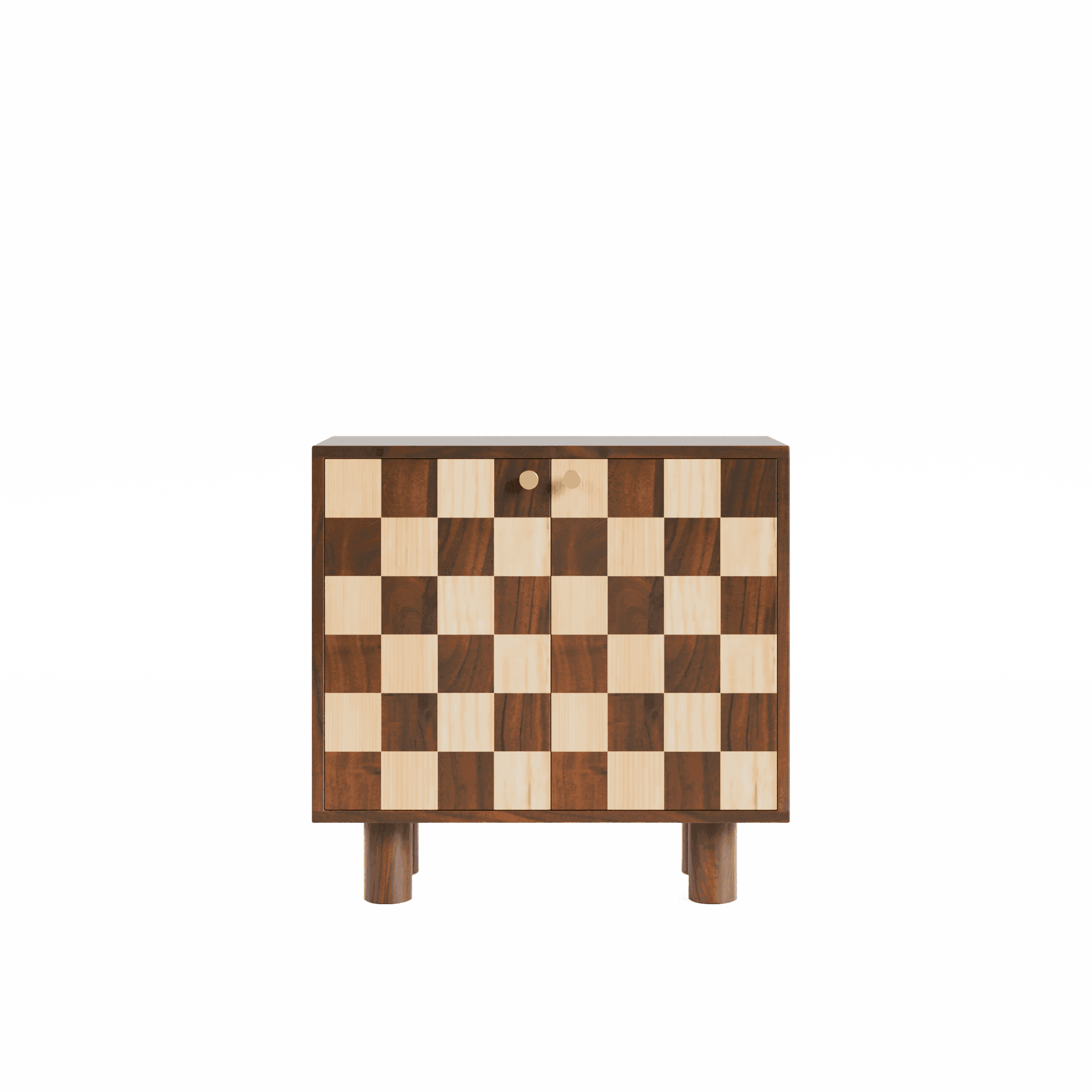 Buy Cabinets & Sideboard - Chess Small Cabinet Unit for Living Room | Wooden Storage Sideboards by Artisan Manor on IKIRU online store