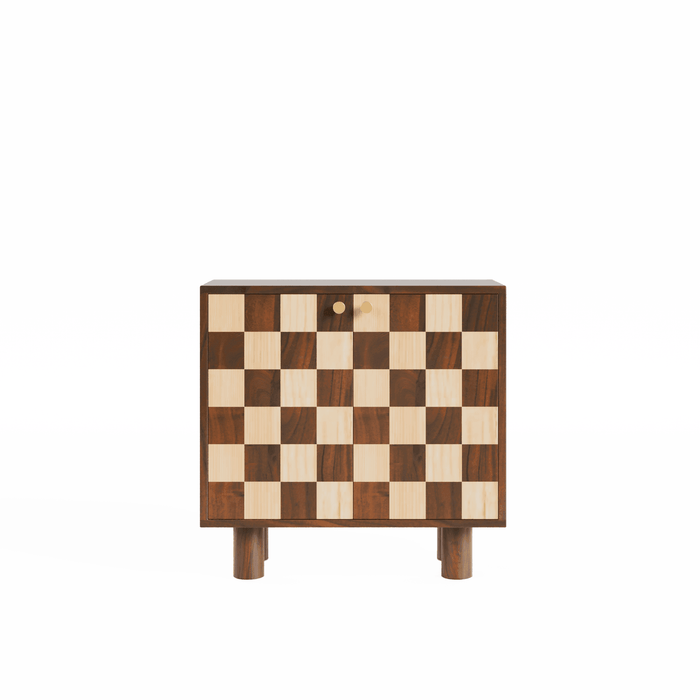 Buy Cabinets & Sideboard - Chess Small Cabinet Unit for Living Room | Wooden Storage Sideboards by Artisan Manor on IKIRU online store