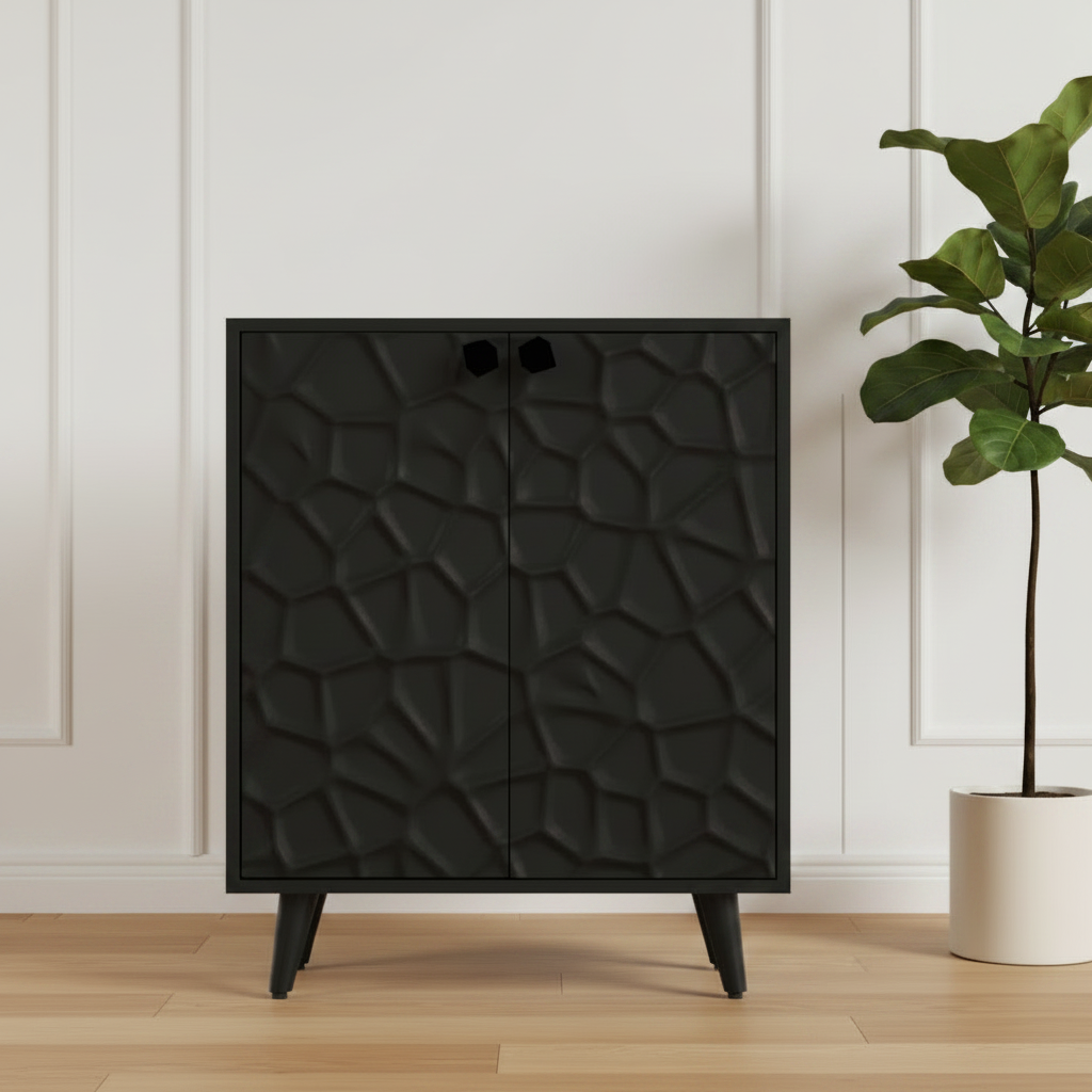 Crater Cabinet | Elegant & Aesthetic Storage Console