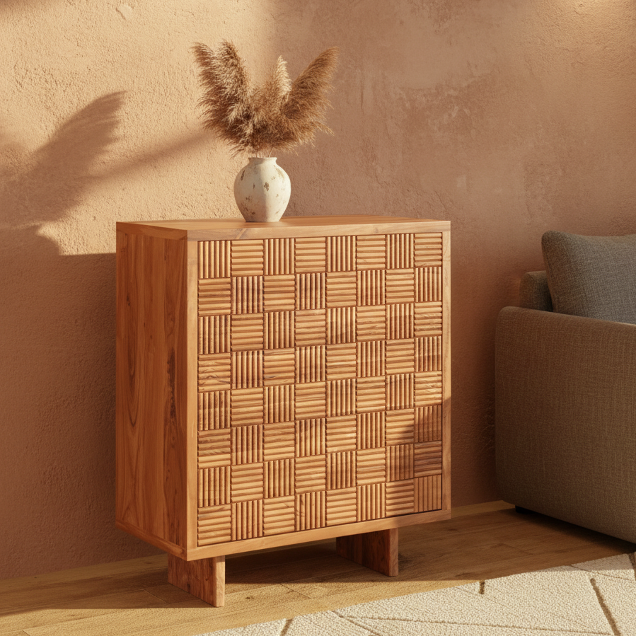 Array Cabinet for Home Decor | End Table With Storage