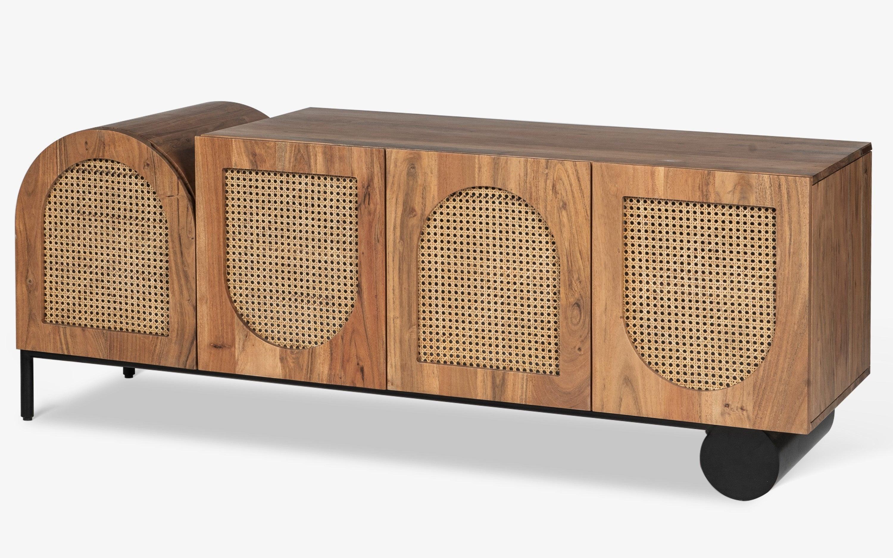 Buy Cabinets Selective Edition - Andaman Smith TV Unit & Cabinet | TV Table and Stand For Home Decor by Orange Tree on IKIRU online store