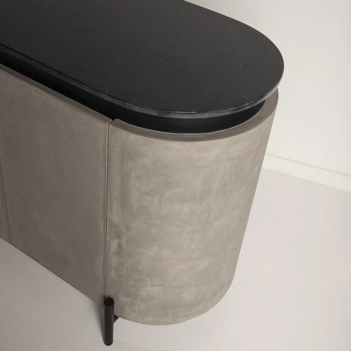 Buy Cabinets - TUBE CREDENZA - GREY by Objectry on IKIRU online store