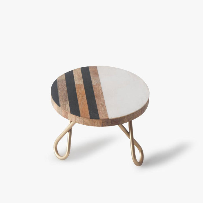Buy Cake stand - Resin Wooden and Metal Cake Stand For Home & Kitchen by Casa decor on IKIRU online store