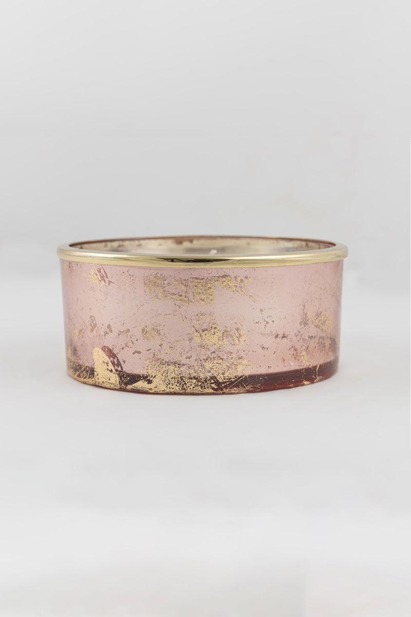 Buy Candle - Bergamot & Balsam Foiled Flat Bowl Scented Candle For Home & Table Decor by Doft Candles on IKIRU online store