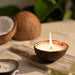 Buy Candle - Coconut Shell Eco-Friendly Candle/Diya - Set of 2 by Thenga on IKIRU online store