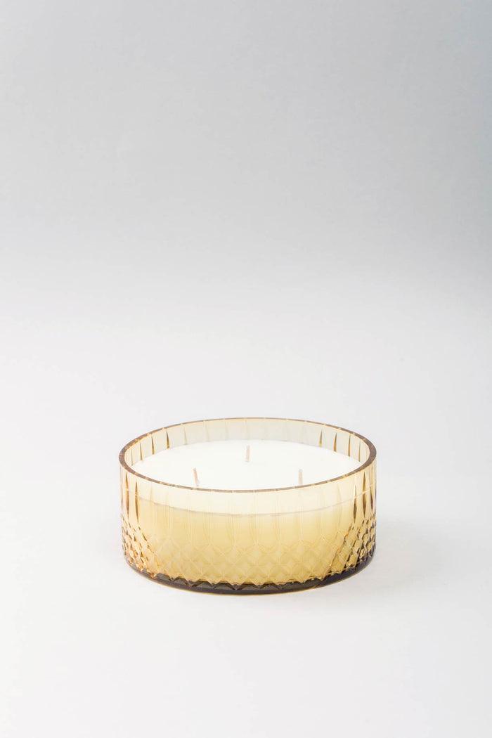 Buy Candle - Decorative Royal Flat Round Bowl Wax Scented Candle For Home & Table Decor by Doft Candles on IKIRU online store