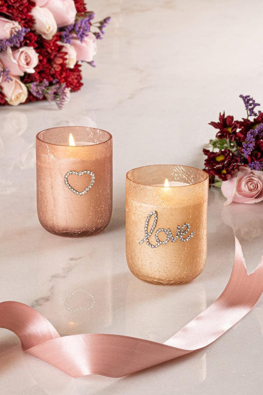 Buy Candle - Embrace Bejeweled Love & Sacred Heart by Doft Candles on IKIRU online store