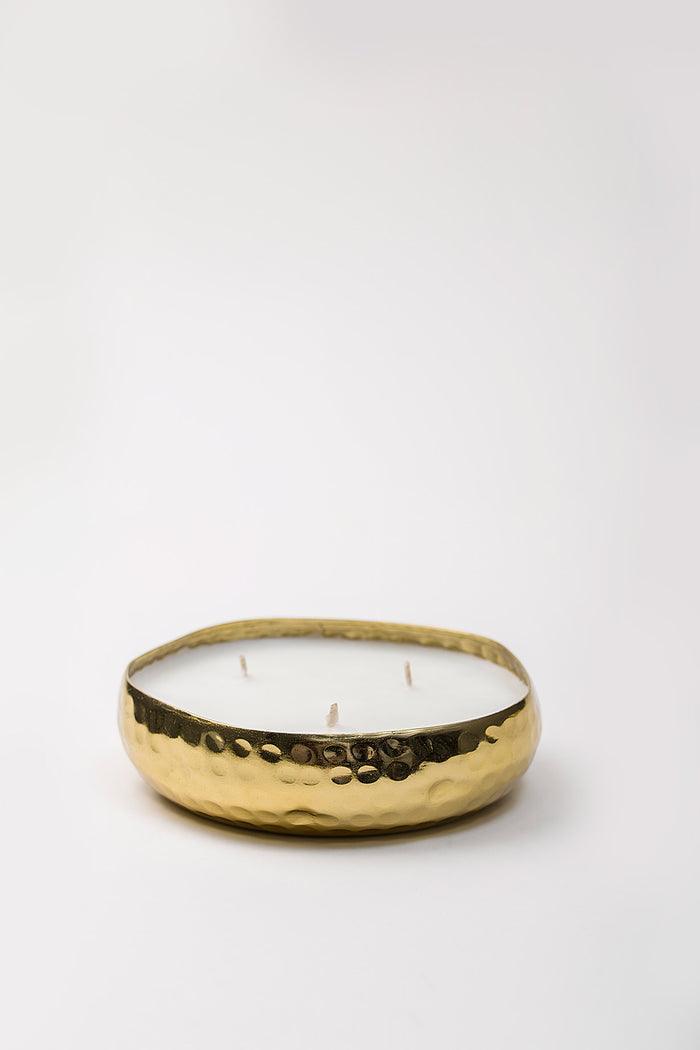 Buy Candle - Gold Plated Damask Rose Infinity Tray Scented Candle For Home Decor by Doft Candles on IKIRU online store