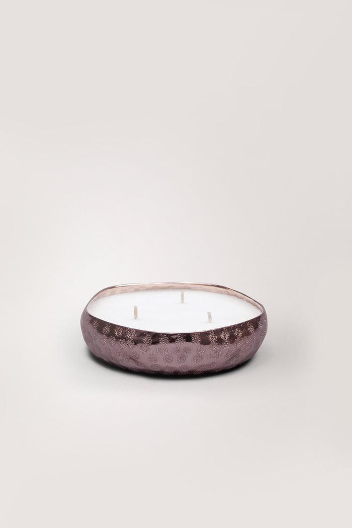 Buy Candle - Gold Plated Damask Rose Infinity Tray Scented Candle For Home Decor by Doft Candles on IKIRU online store