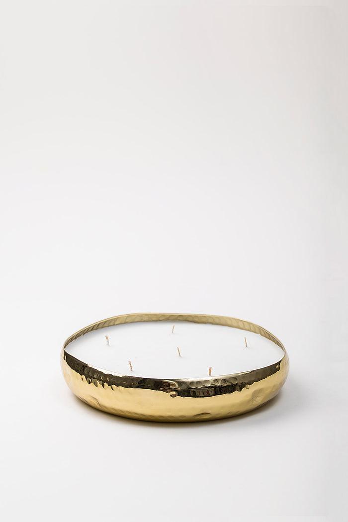 Buy Candle - Gold Plated Damask Rose Infinity Tray Scented Candle For Home Decor by Doft Candles on IKIRU online store