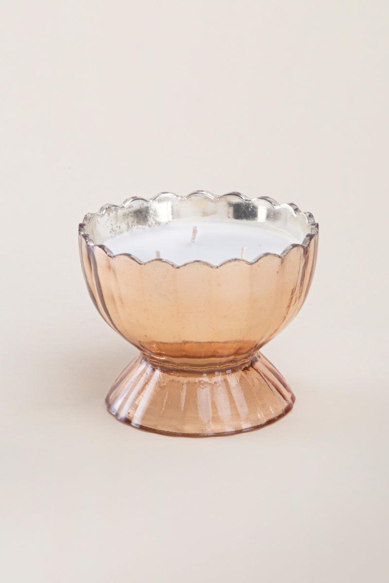 Buy Candle - Gold Plated Night Jasmine Lotus Votive Scented Candles For Decor by Doft Candles on IKIRU online store