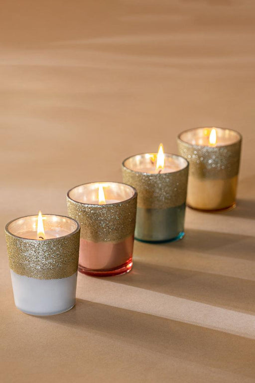Buy Candle - Multi coloured Gliteratti Gift Set Scented Candles For Home Decor by Doft Candles on IKIRU online store
