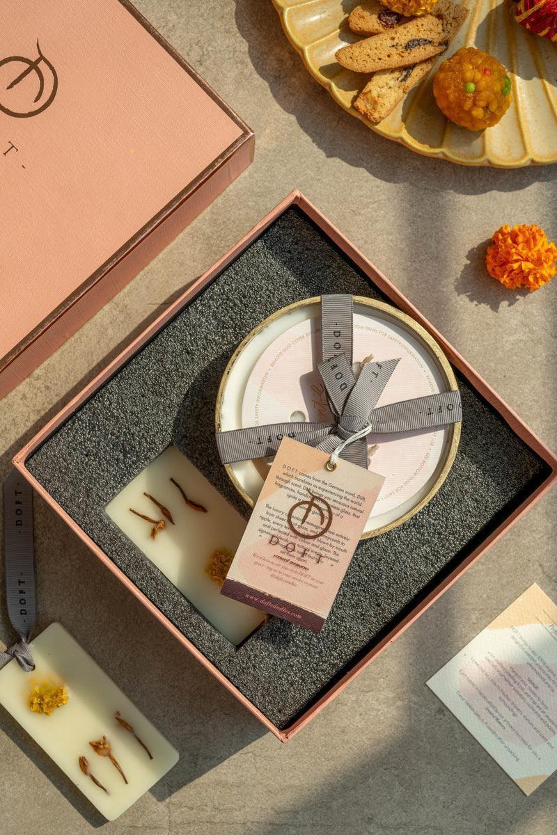 Buy Candle - Multicolored Mini Bowl Scented Candles for Decor | Fragrance Candle by Doft Candles on IKIRU online store