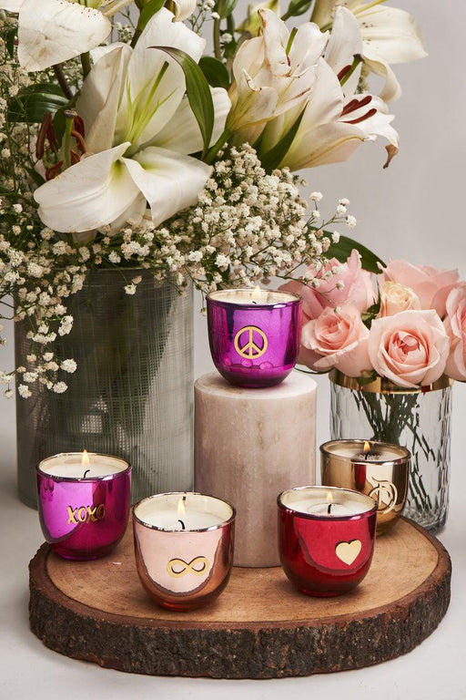 Buy Candle - Multicolored Scented Candles | 5 Shades Of Love For Table & Home Decor by Doft Candles on IKIRU online store