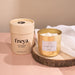 Buy Candle - Noir Essence Metal 3-Wick Candle by Freya Home on IKIRU online store