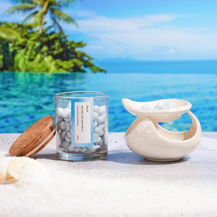 Buy Candle - Ocean Mist Wax Melts by Freya Home on IKIRU online store