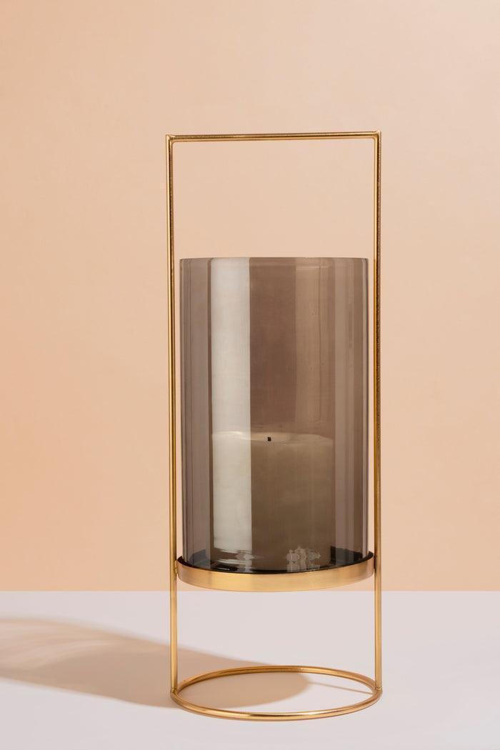 Buy Candle - Palatial Patchouli Lantern Lustre Glass Candle Scented Holders Candles For Decor by Doft Candles on IKIRU online store