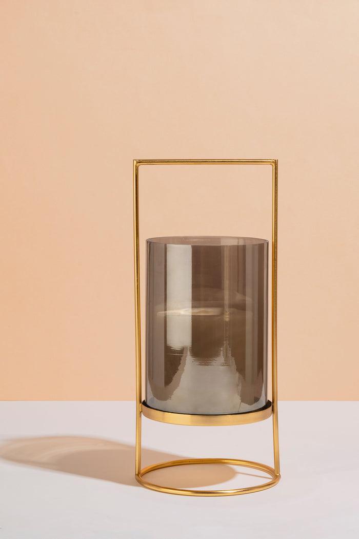 Buy Candle - Palatial Patchouli Lantern Lustre Glass Candle Scented Holders Candles For Decor by Doft Candles on IKIRU online store