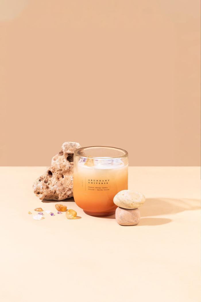 Buy Candle - Rose Crystal Energy Scented Candles Set of 4 For Home & Table Decor by Doft Candles on IKIRU online store