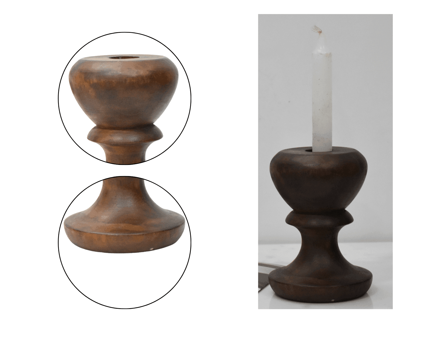 Buy Candle Stand - Aura Candle Stand by Deeke Collection on IKIRU online store