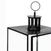 Buy Candle Stand - Black Rectangle Candle Lantern For Home Decor Iron & Glass by House of Sajja on IKIRU online store