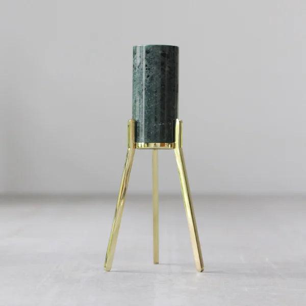 Buy Candle Stand - Fyre 2.0 | Black Marble Candlestick Holder | Stand For Candle by Rayden on IKIRU online store