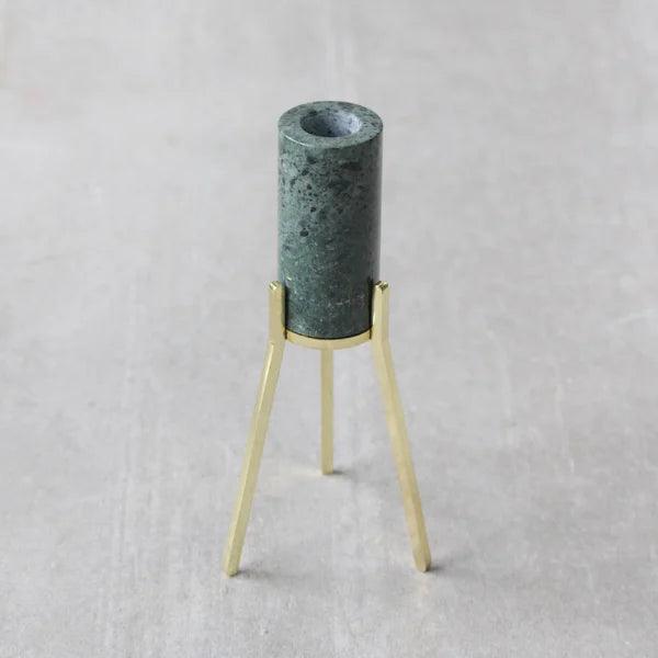 Buy Candle Stand - Fyre 2.0 | Black Marble Candlestick Holder | Stand For Candle by Rayden on IKIRU online store