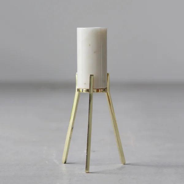 Buy Candle Stand - Fyre 2.0 | Black Marble Candlestick Holder | Stand For Candle by Rayden on IKIRU online store