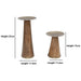 Buy Candle Stand - Innovare Wooden Pillar Holder Set by Maison Modern on IKIRU online store