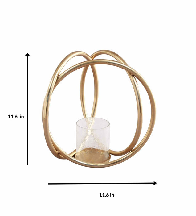 Buy Candle Stand - Minimal Sphere Decorative Candle Holder Stand For Home Decor by Manor House on IKIRU online store