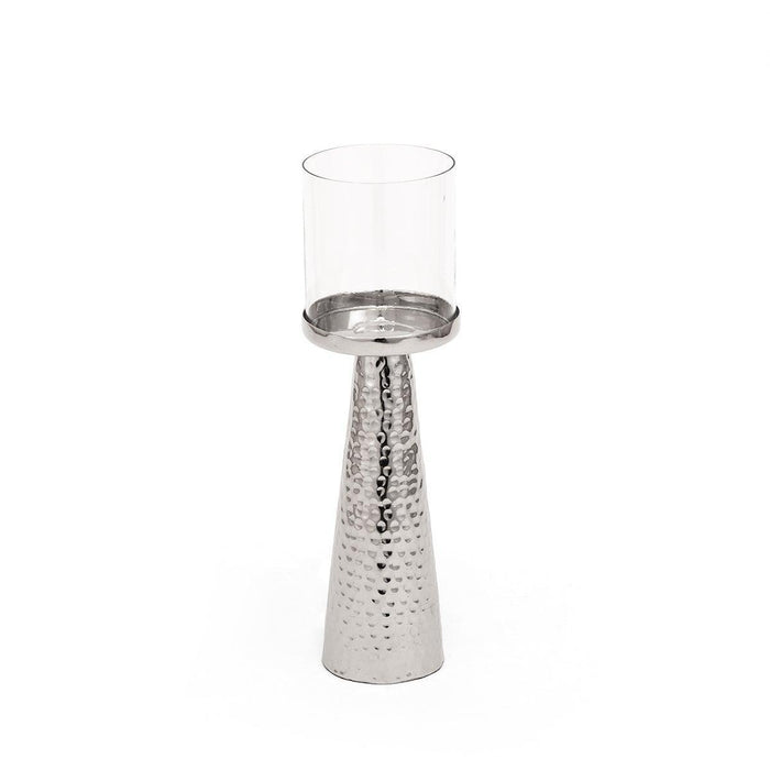 Buy Candle Stand - Ratih Hammered Taper Candle Holder by Home4U on IKIRU online store