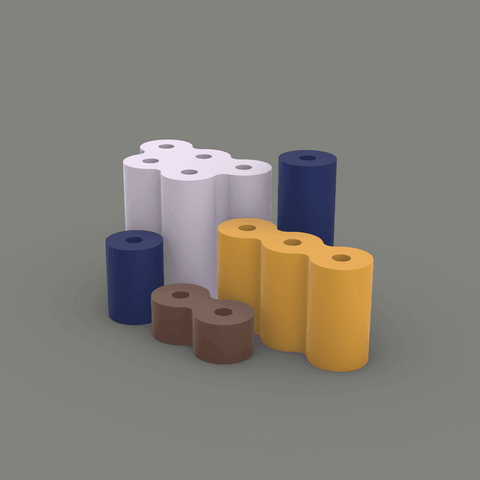 Buy Candle Stand Selective Edition - Blob Candle Stand by One-o-one Studios on IKIRU online store