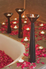 Buy Candle Stand Selective Edition - Copper Stone Candle Stand by AKFD on IKIRU online store