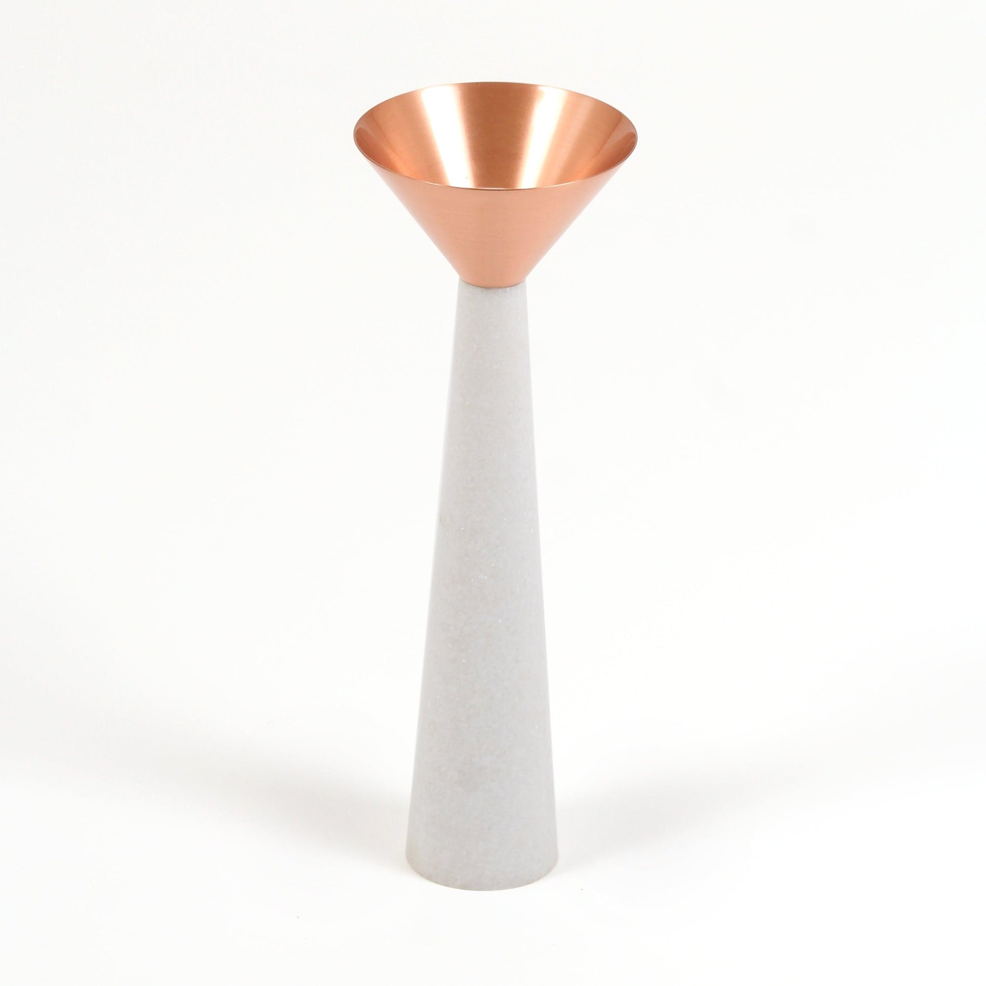 Buy Candle Stand Selective Edition - Copper Stone Candle Stand by AKFD on IKIRU online store