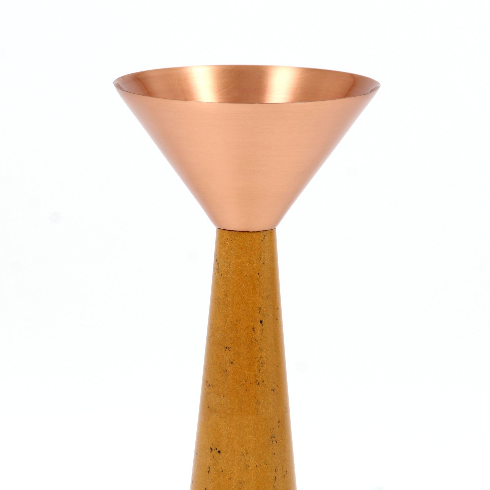 Buy Candle Stand Selective Edition - Copper Stone Candle Stand by AKFD on IKIRU online store