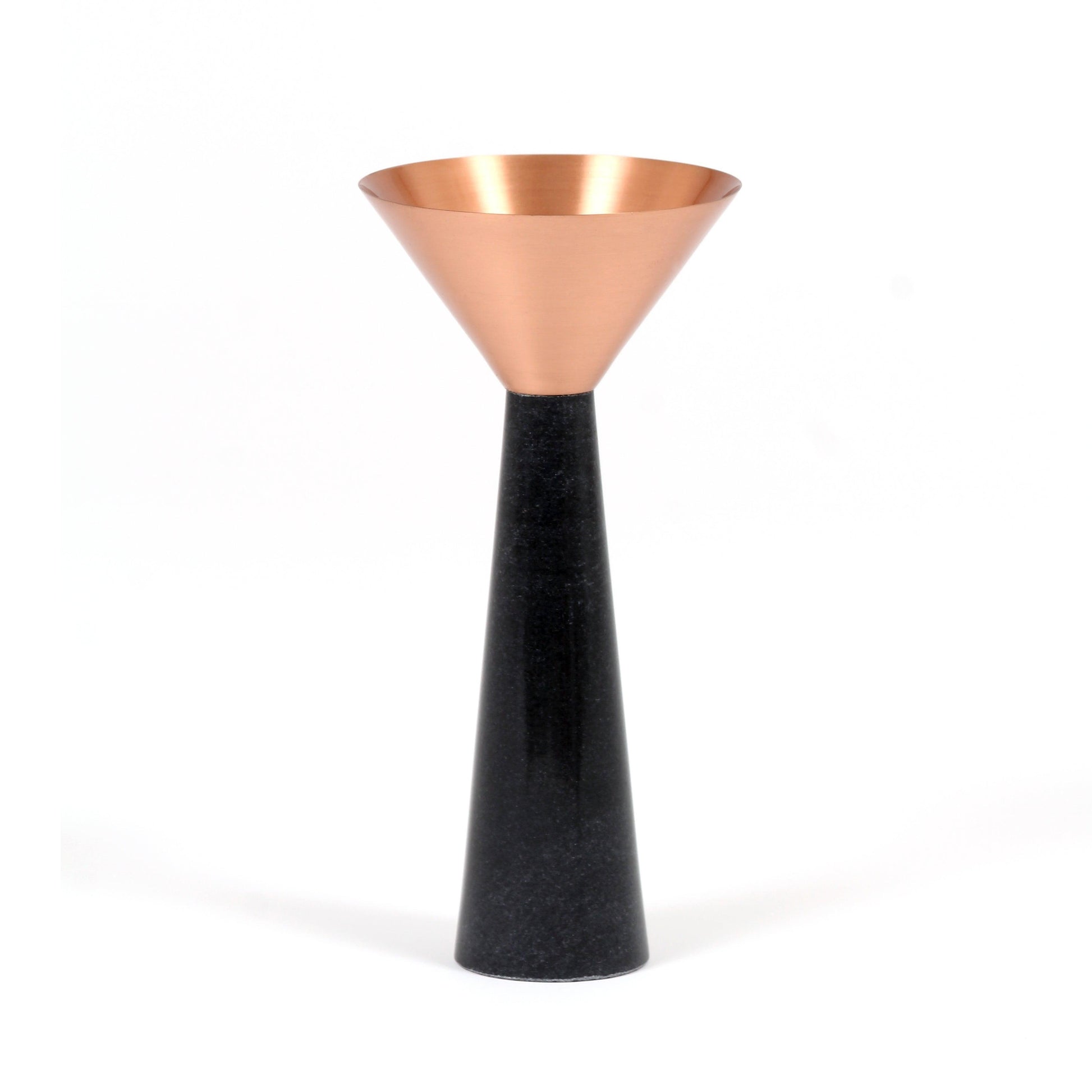 Buy Candle Stand Selective Edition - Copper Stone Candle Stand by AKFD on IKIRU online store