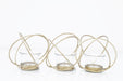 Buy Candle Stand - Tealight Holder Triple ring by House of Sajja on IKIRU online store