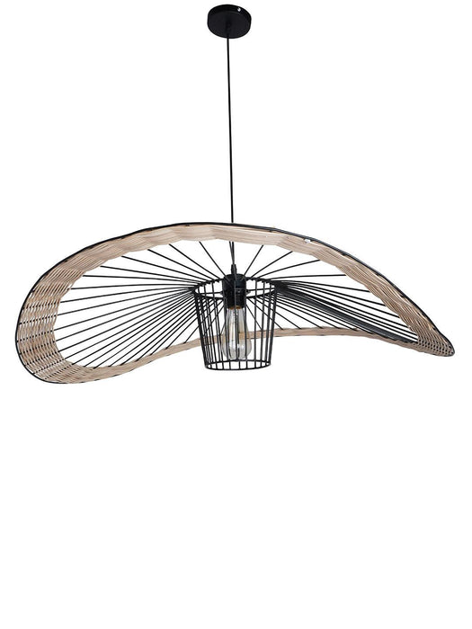 Buy Ceiling Light - Contemporary Bohemian-Style Single-Light Ceiling Hanging by Fos Lighting on IKIRU online store