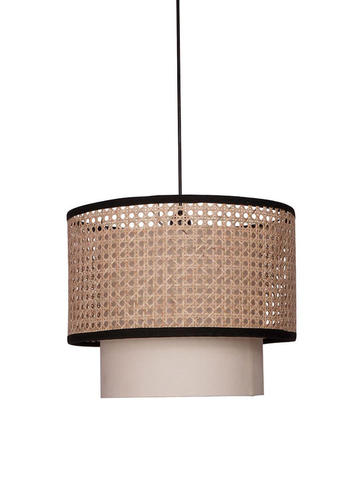 Buy Ceiling Light - Contemporary Single Ceiling Light lamp With Concentric Drum Shades For Home Decor by Fos Lighting on IKIRU online store