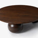 Buy Center Table - Ala Round Wooden Center Coffee Table | Brown Teapoy For Home & Living Room by Orange Tree on IKIRU online store