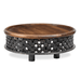 Buy Center Table - BRADFORD DISTRESSED BLACK COFFEE TABLE by Home Glamour on IKIRU online store