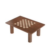 Buy Center Table - Chess Coffee Table for Living Room | Wooden Sofa Side Table by Artisan Manor on IKIRU online store